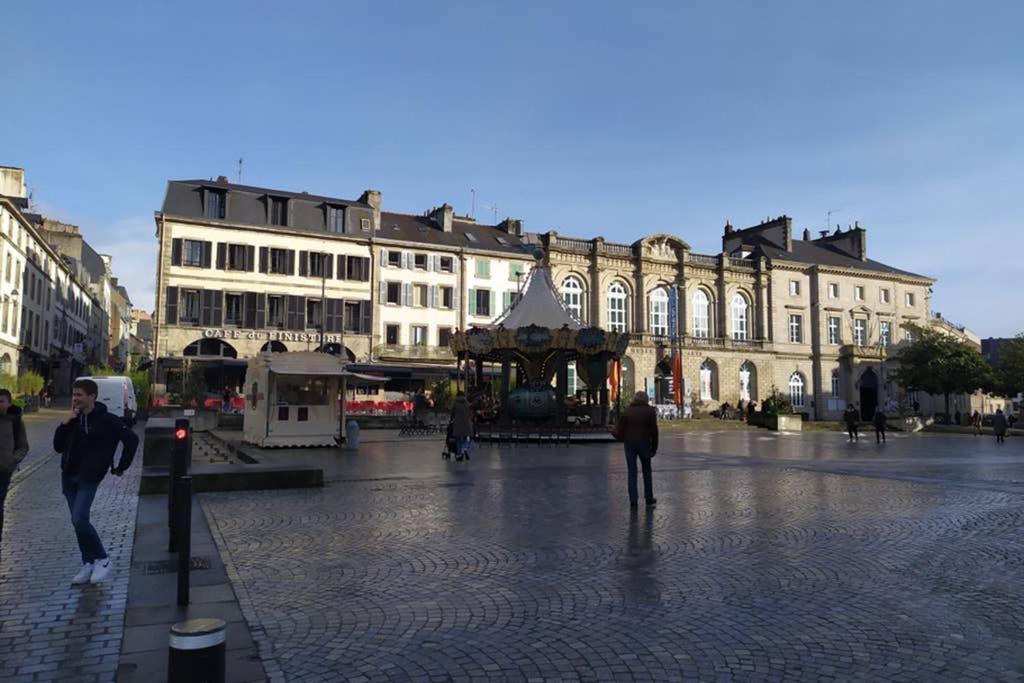 Logement Atypique Bien Etre Au Coeur De La Nature Quimper Exteriér fotografie